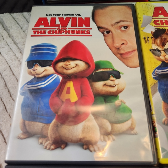 Alvin and The Chipmunks 4 DVD Bundle Squeakquel, Roadchip, Chipwrecked - Picture 3 of 8